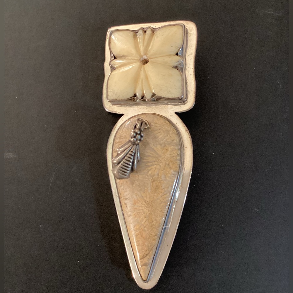 Vintage Amy Kahn Russell (AKR) Stone Statement Brooch